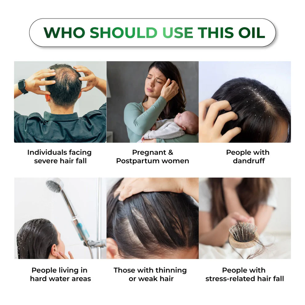 Niconi JADTATVA Herbal Hair Oil Spray (200ml)